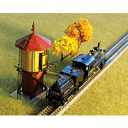 19th Century Branch-Line Water Tank -- Kit - 1 x 7/8"2.5 x 2.2cm