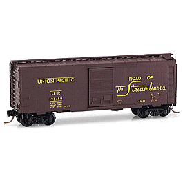 40' Standard Boxcar Single Door -- Union Pacific #193450 (UP Mineral Red, yellow lettering)