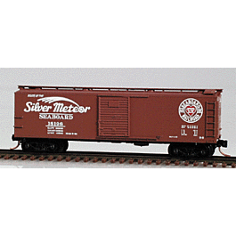 40' USRA Steel Boxcar Single Door Overlapping Flat Panel Roof -- Seaboard Air Line #18198 (Boxcar red w/red and white logo and lettering)