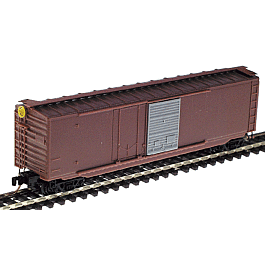 50' Combination (Plug & Sliding) Door Boxcar -- Undecorated