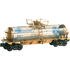 50 State Quarters(tm) Series Ready-to-Run Collector Clear Tank Bank -- US Mint Denver Tank Car