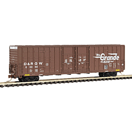 60' Double Plug Door Boxcar -- Denver & Rio Grande Western #63892 (Boxcar Red, white lettering)