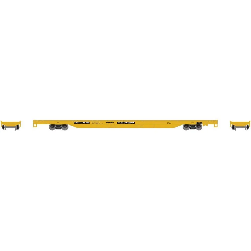 85 FT Flat Car-27629 : HO