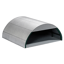 Airplane Hangar -- Kit - 5-15/16 x 5-3/4 x 2-1/2"15 x 14.5 x 6.5cm