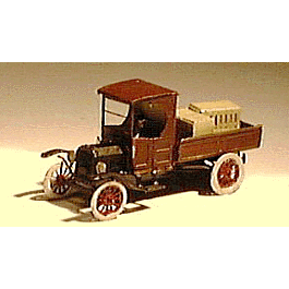 American Light Trucks - Ford Model T (Photo-Etched Metal Kits; pkg(2) -- 1923 Open Cab Steel Bed