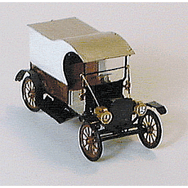 American Trucks - Ford Model T (Photo-Etched Brass Kit) -- 1913 Delivery Van