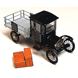 American Trucks (Photo-Etched Metal Kit) - Ford -- 1925 Model TT One-Ton All-Steel w/Closed Cab