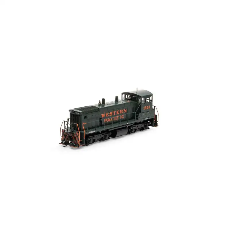 Athearn #28753SW1500 Switcher DCC & Sound, Western Pacific #1501