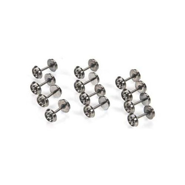 Bachmann 42904 Flat Back Wheel Sets 33" (12) HO Scale