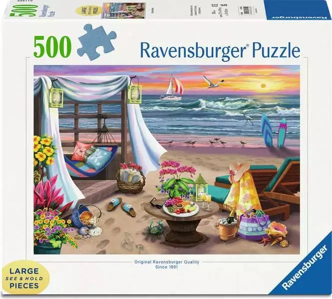 Cabana Retreat - 500pc Jigsaw Puzzle by Ravensburger