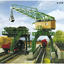 Coaling Tower & Traveling Crane -- 9-3/4 x 3-3/4"25 x 12cm
