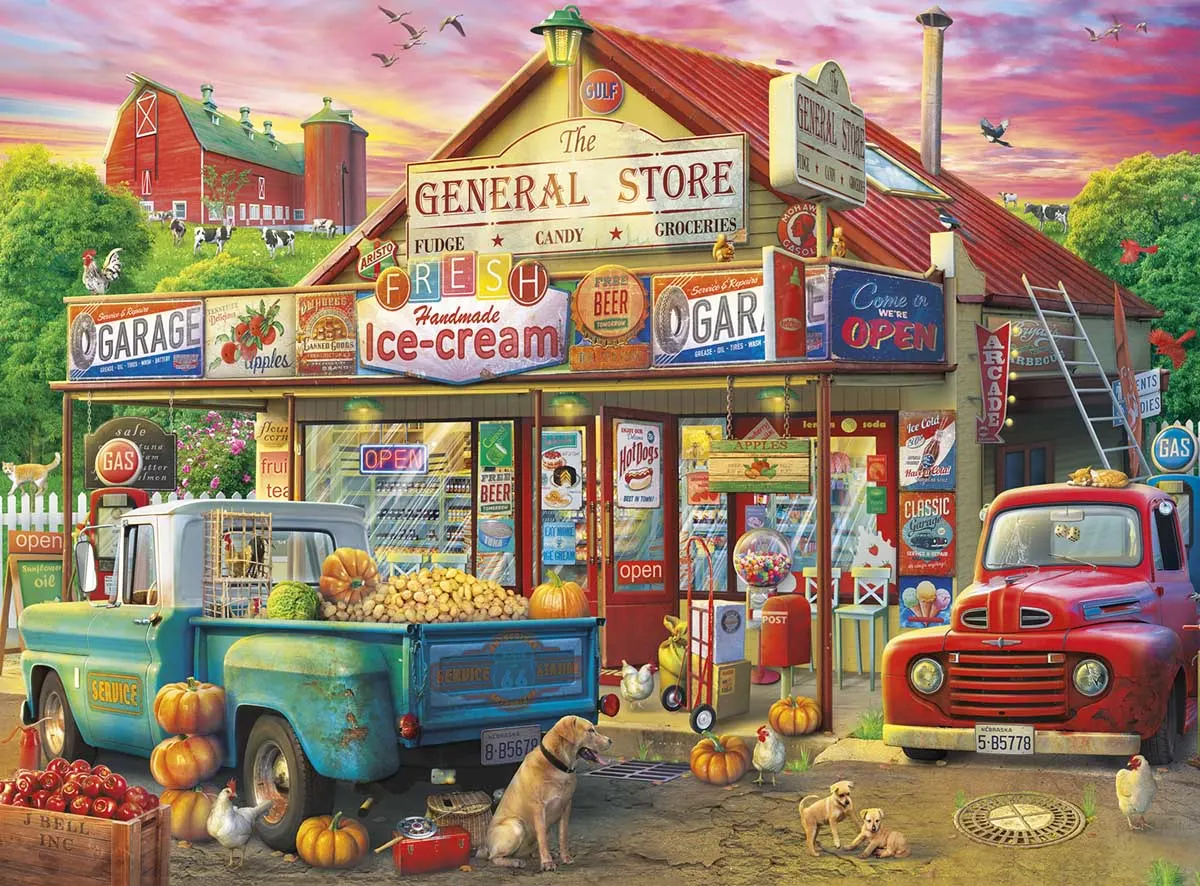 Country Life: Country Store - 1000 Piece Jigsaw Puzzle by Buffalo Games