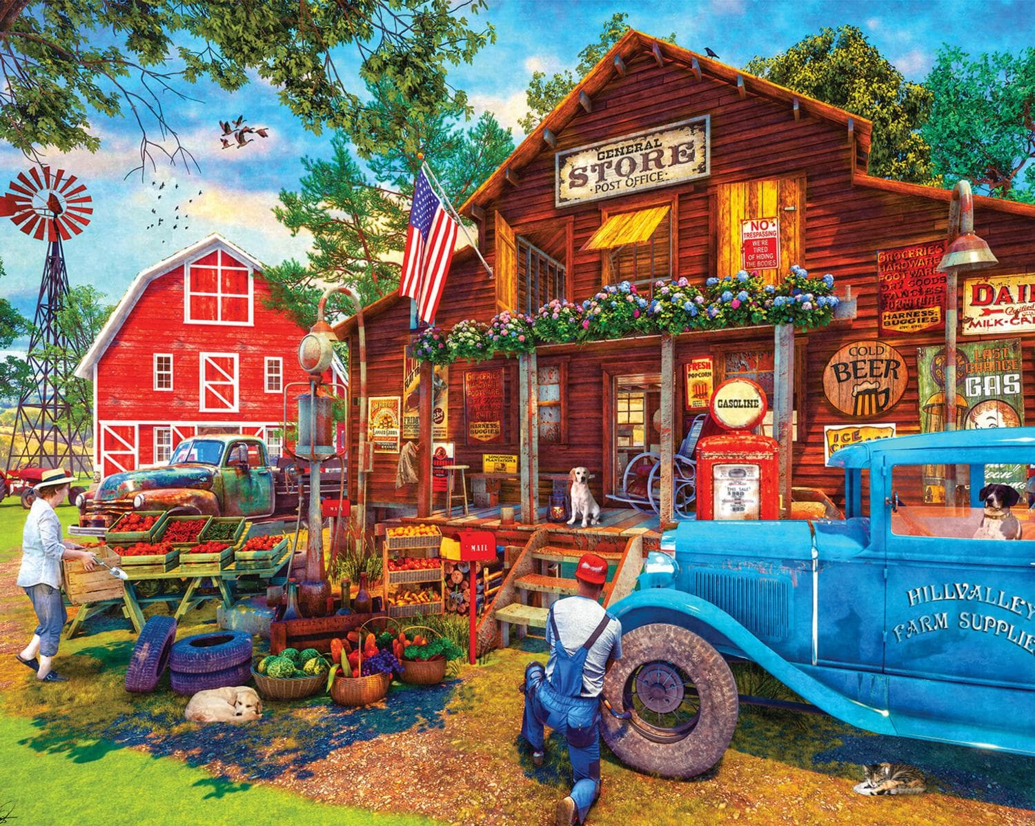 Country Supply Store - 1500 Piece Jigsaw Puzzle by Springbok