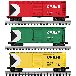 Gold Line(tm) Boxcar -- Canadian Pacific 3-Pac