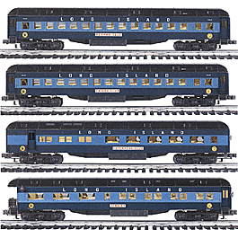 Gold Line(tm) Heavyweight Passenger Car 4-Pac -- Long Island