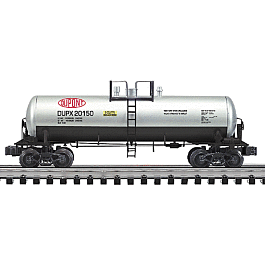 Gold Line(tm) Modern Tank Car -- DuPont (silver, red logo, black lettering)