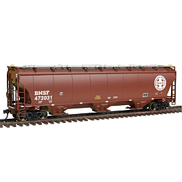 "Gold Series" Trinity 5161 3-Bay Grain Hoppers - Assembled - Single Car -- Burlington Northern Santa Fe