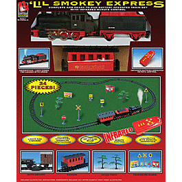 Li'l Smokey Express Train Set -- Battery-Powered
