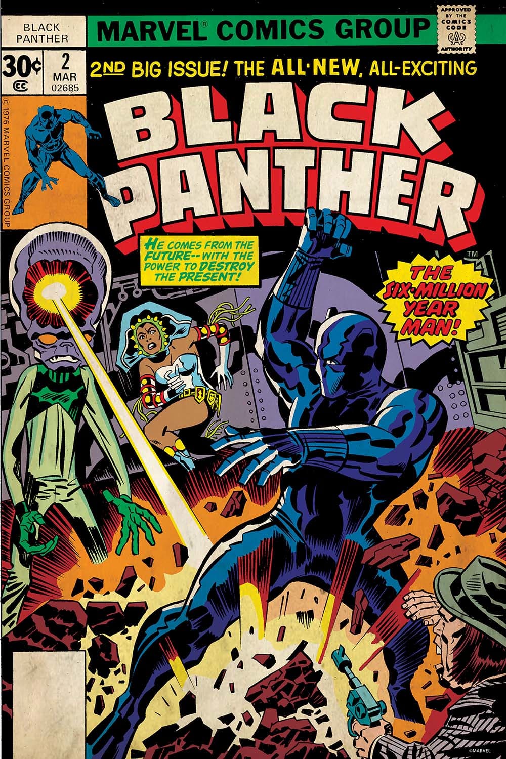 Marvel Comics Black Panther - 300 Piece Jigsaw Puzzle by Prime 3D Ltd