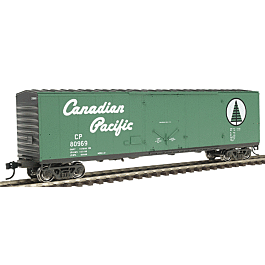 Proto 1000 Newsprint Car - Assembled - Limited Edition -- Canadian Pacific #80969 (green w/Pine Tree Herald)