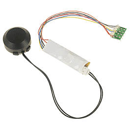 Sheer Brilliance Mini Digital Command Control (DCC) Decoders w/Sound -- Diesel - EMD Modern Large w/Multiple Bells & Horns