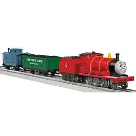 Thomas & Friends James LionChief Remote Freight Set - 3-Rail w/RailSounds