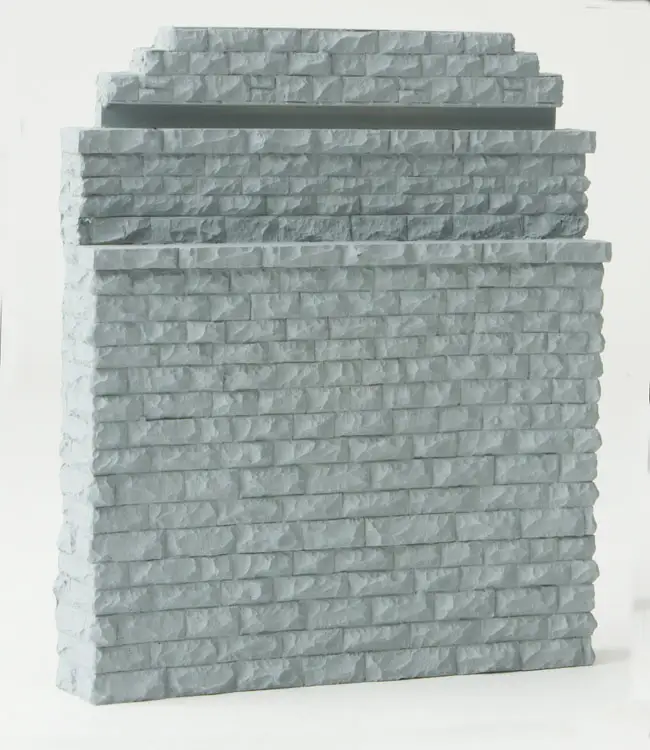 Walthers 933-4584 HO Double-Track Railroad Bridge Stone Abutment
