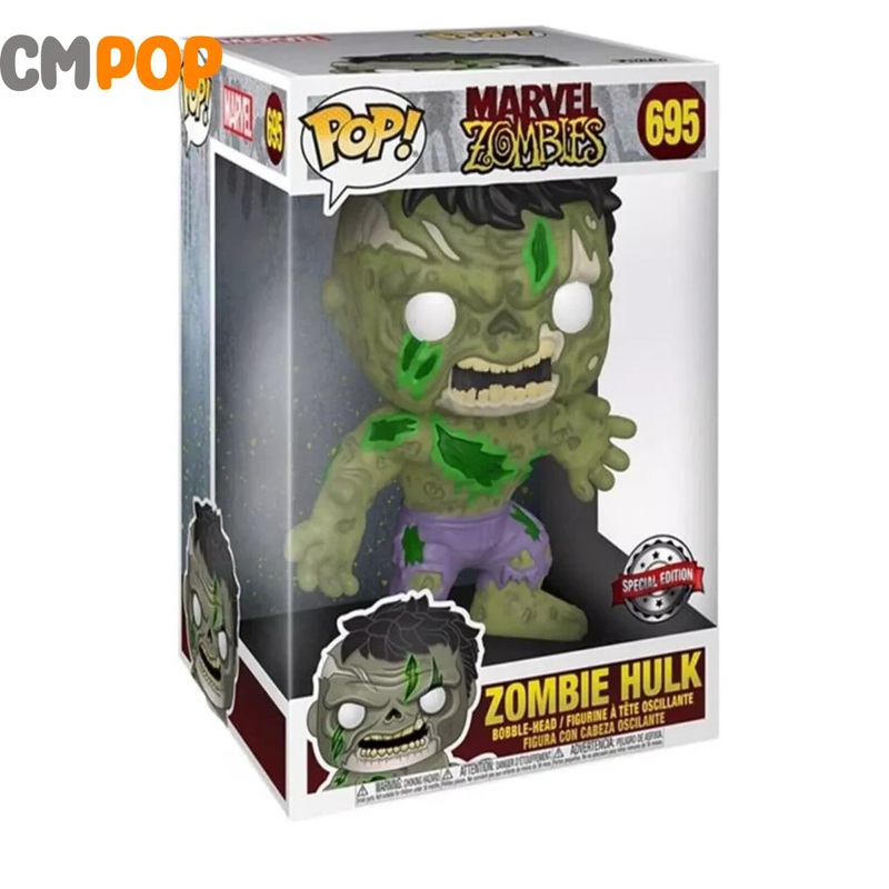 Zombie Hulk - #695- Funko Pop! - Marvel Zombies - Jumbo - Special Edition